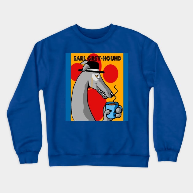 Earl Greyhound Crewneck Sweatshirt by Tri-Y